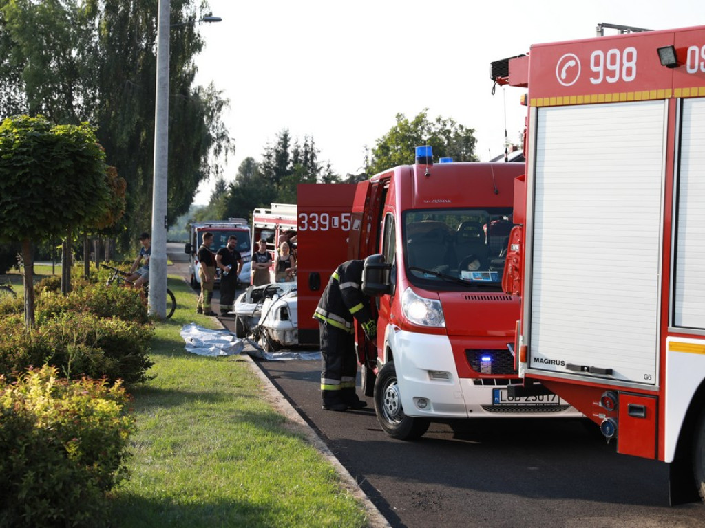 Hrubieszów: Ćwiczenia OSP - fotoreportaż