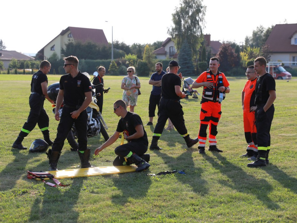 Hrubieszów: Ćwiczenia OSP - fotoreportaż