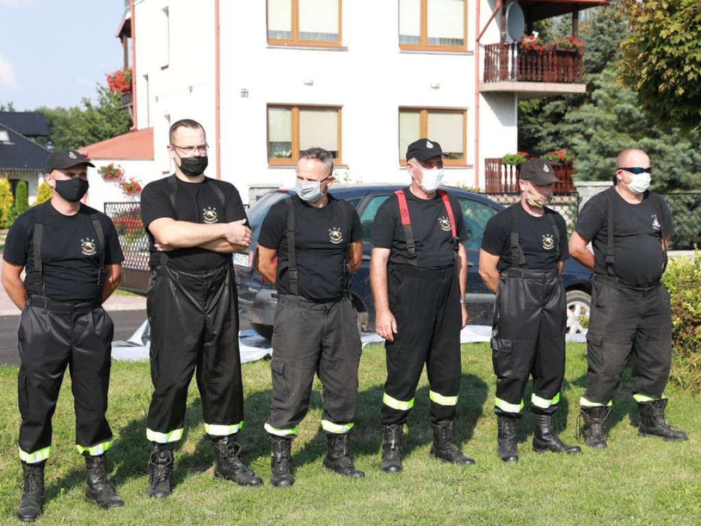 Hrubieszów: Ćwiczenia OSP - fotoreportaż