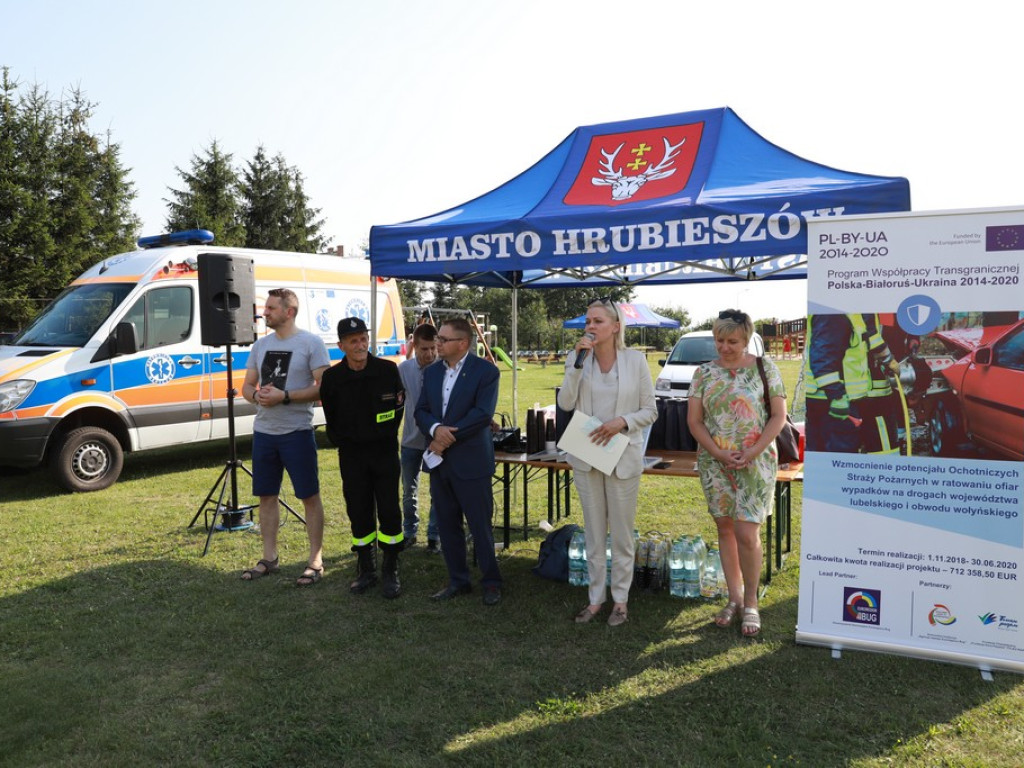 Hrubieszów: Ćwiczenia OSP - fotoreportaż