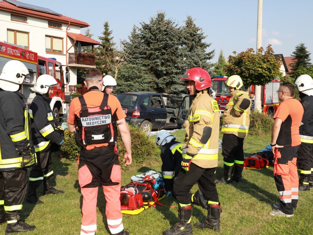 Hrubieszów: Ćwiczenia OSP - fotoreportaż