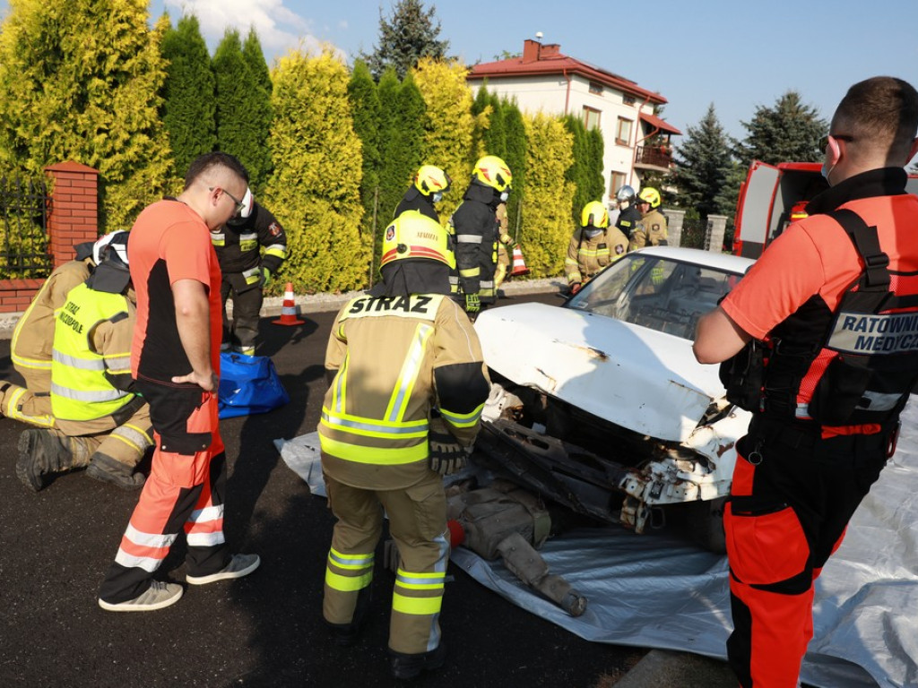 Hrubieszów: Ćwiczenia OSP - fotoreportaż