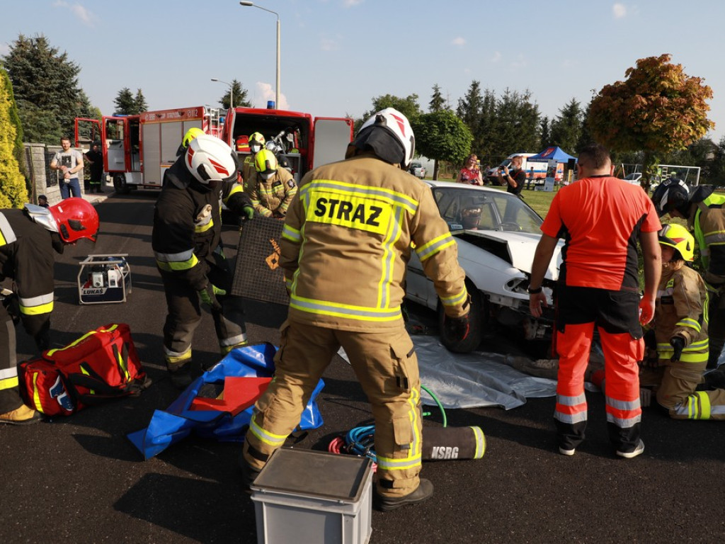 Hrubieszów: Ćwiczenia OSP - fotoreportaż