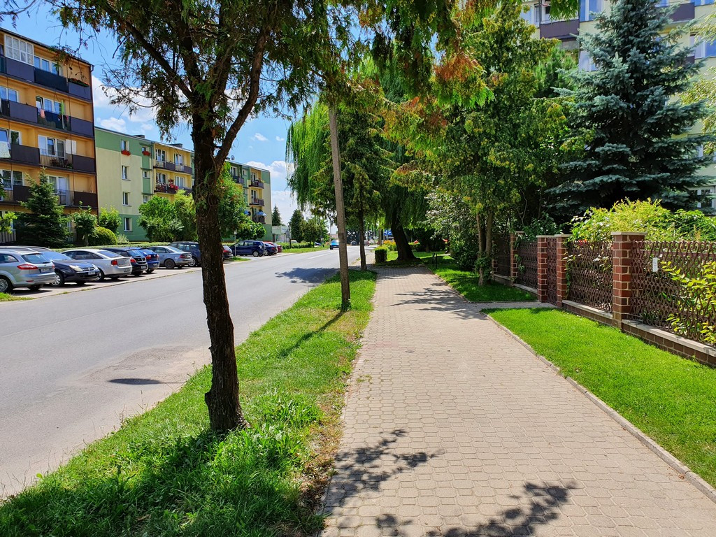 Tu będą nowe chodniki - ulica Mickiewicza