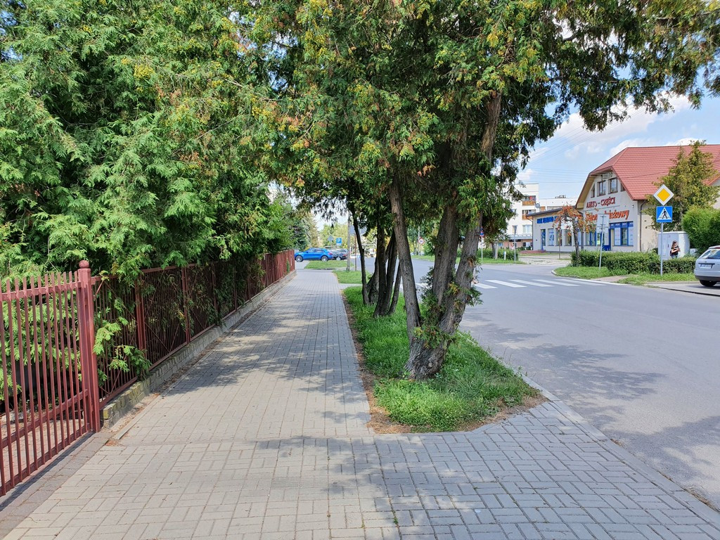 Tu będą nowe chodniki - ulica Mickiewicza