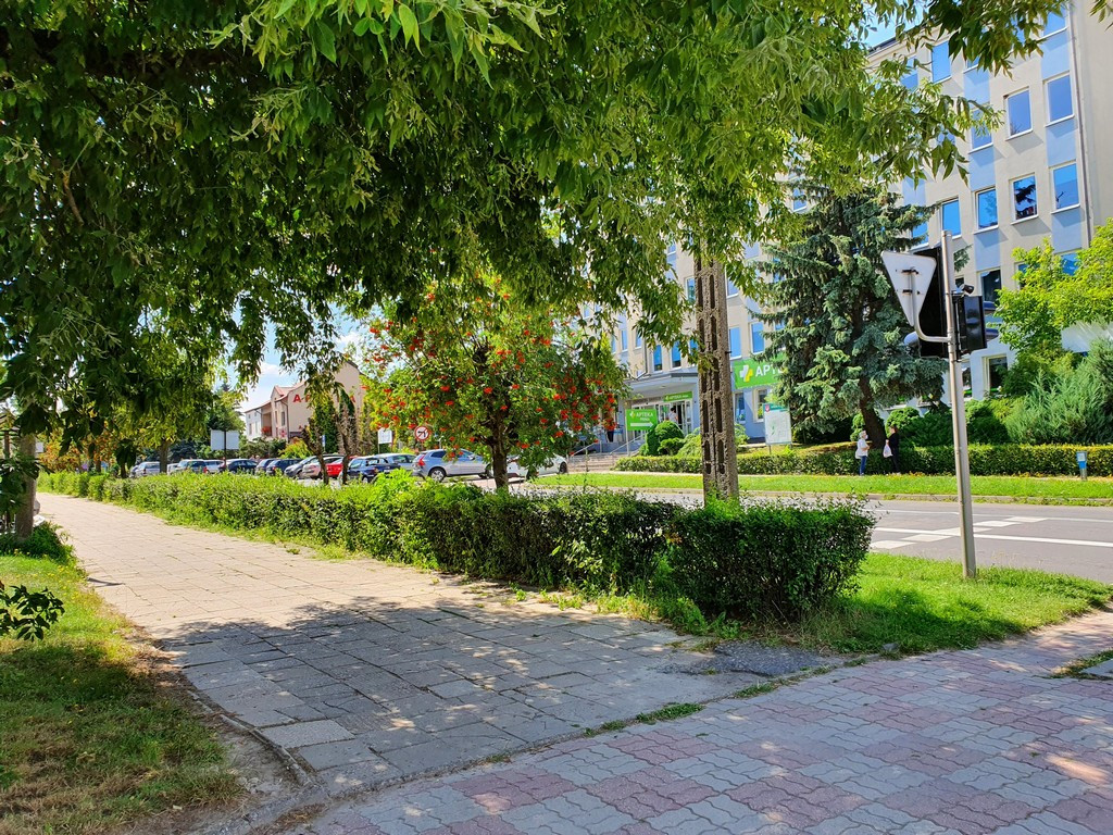 Tu będą nowe chodniki - ulica Mickiewicza
