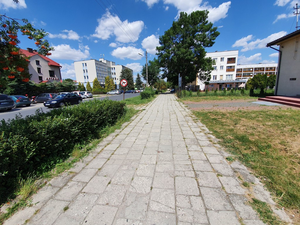 Tu będą nowe chodniki - ulica Mickiewicza