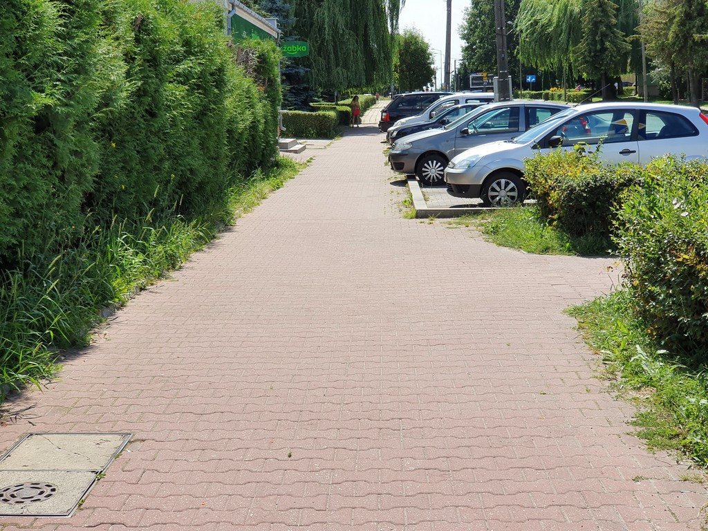 Tu będą nowe chodniki - ulica Mickiewicza