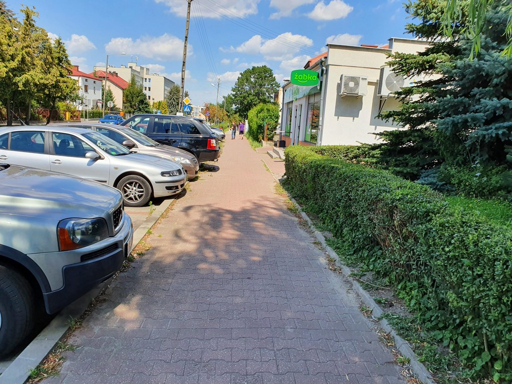 Tu będą nowe chodniki - ulica Mickiewicza