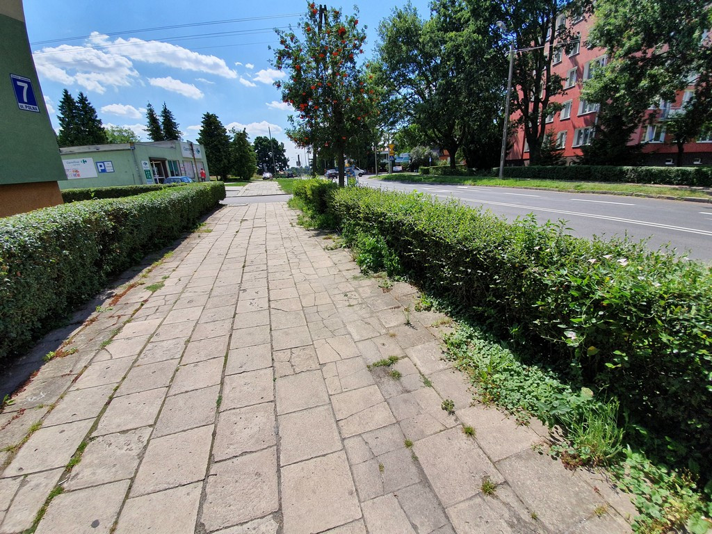 Tu będą nowe chodniki - ulica Mickiewicza