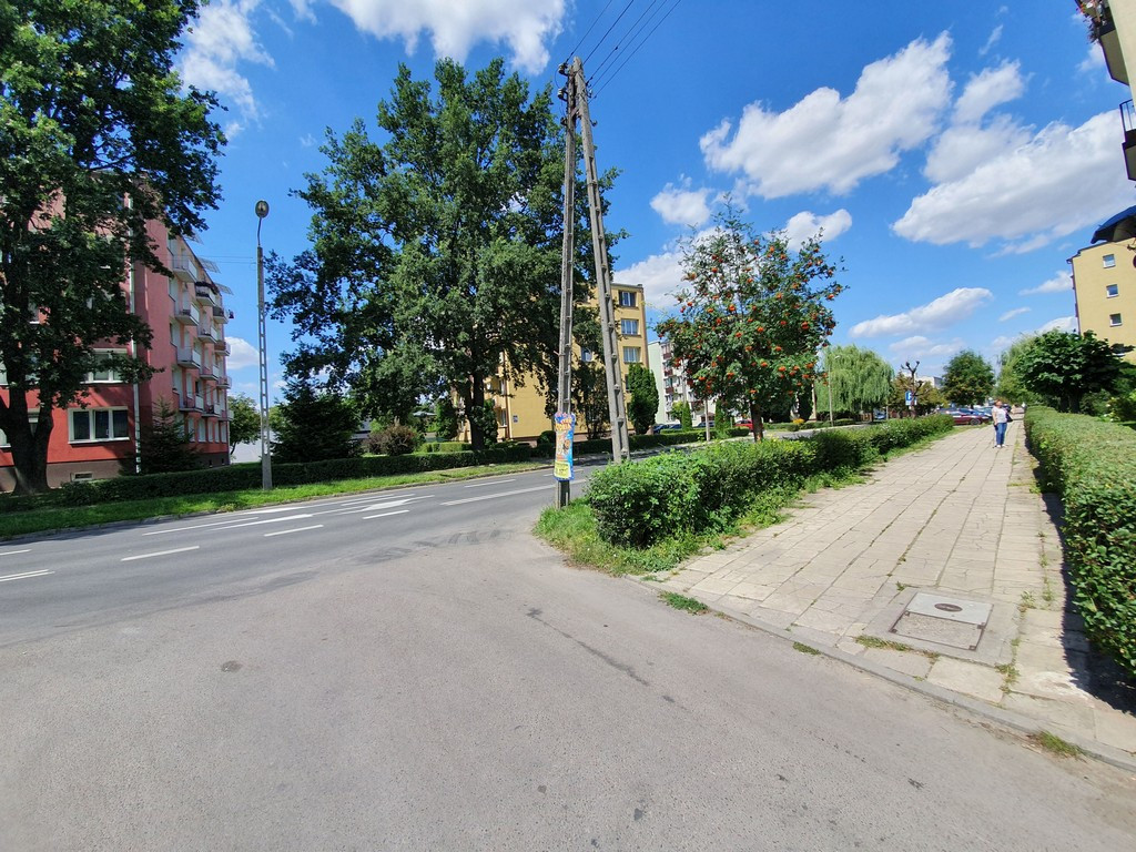 Tu będą nowe chodniki - ulica Mickiewicza