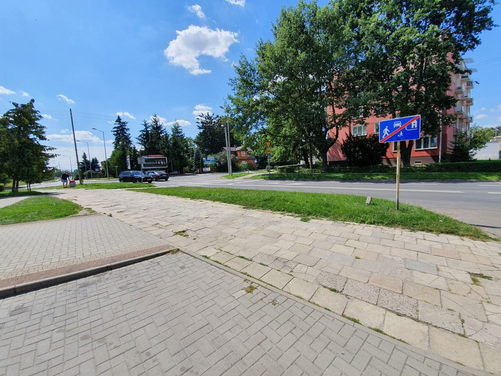Tu będą nowe chodniki - ulica Mickiewicza