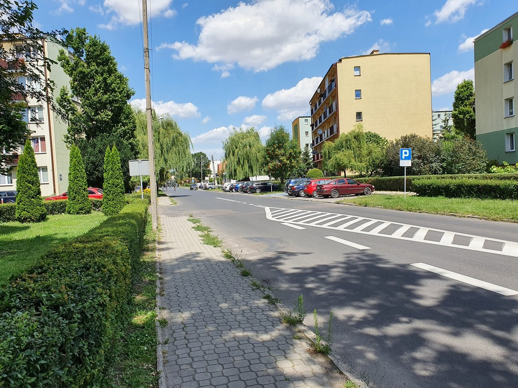 Tu będą nowe chodniki - ulica Mickiewicza
