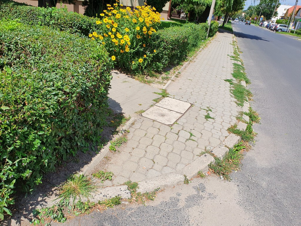 Tu będą nowe chodniki - ulica Mickiewicza