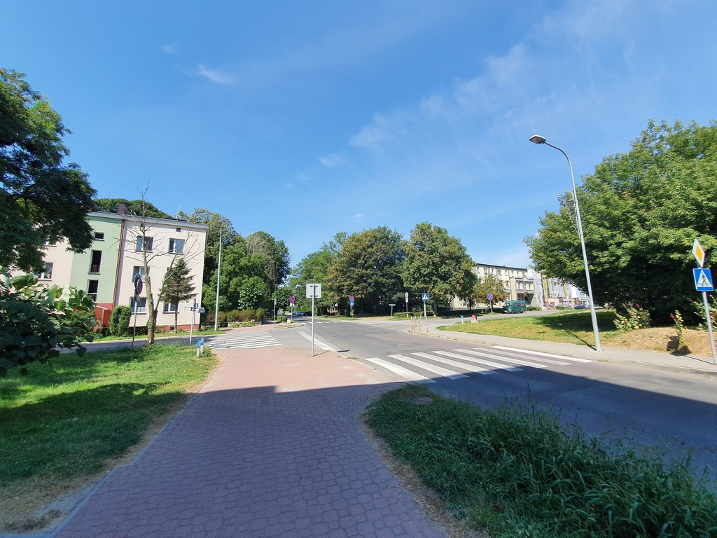 Tu będą nowe chodniki - ulica Narutowicza