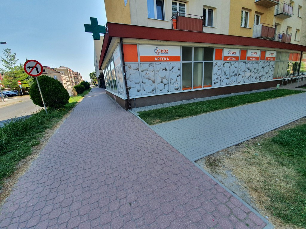 Tu będą nowe chodniki - ulica Narutowicza
