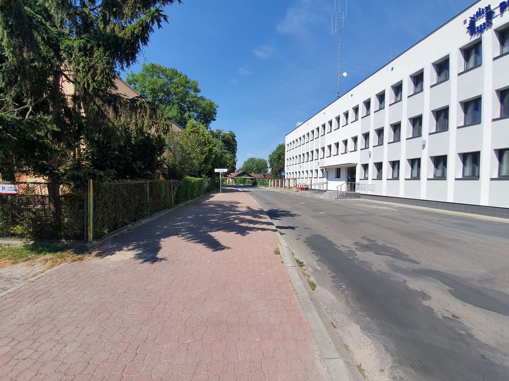 Tu będą nowe chodniki - ulica Narutowicza
