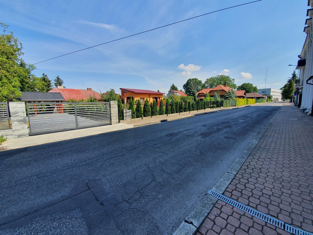 Tu będą nowe chodniki - ulica Narutowicza