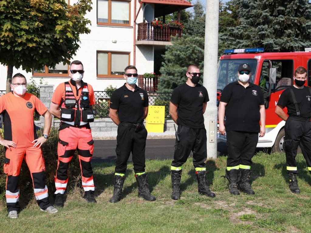 Hrubieszów: Ćwiczenia terenowe w zakresie ratownictwa drogowego i udzielania pierwszej pomocy przedmedycznej