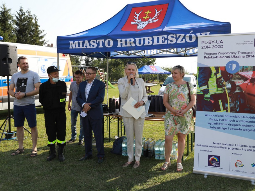 Hrubieszów: Ćwiczenia terenowe w zakresie ratownictwa drogowego i udzielania pierwszej pomocy przedmedycznej