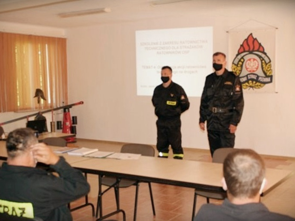 Hrubieszów: Szkolili się strażacy ratownicy OSP