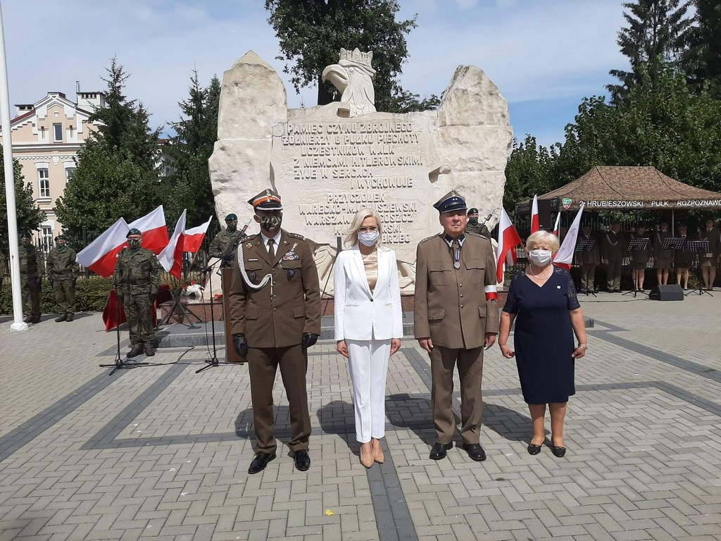 Światowy Związek Żołnierzy AK na hrubieszowskich obchodach Święta Wojska Polskiego