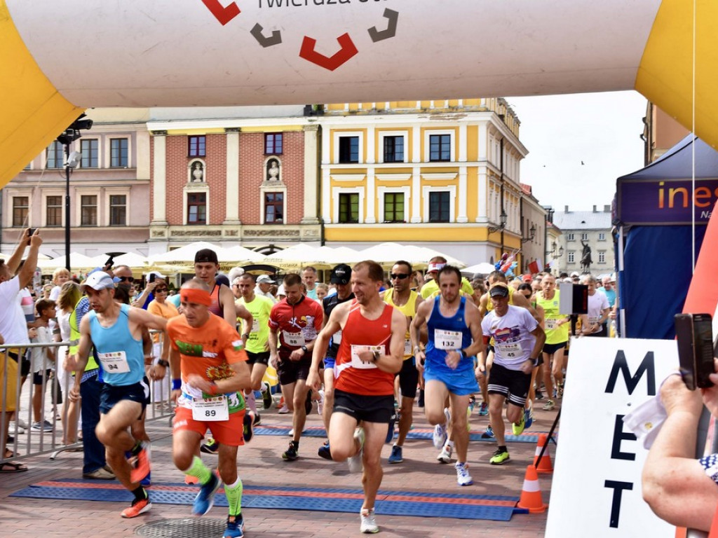 Nasi na podium w VII Biegu Dookoła Twierdzy Zamość