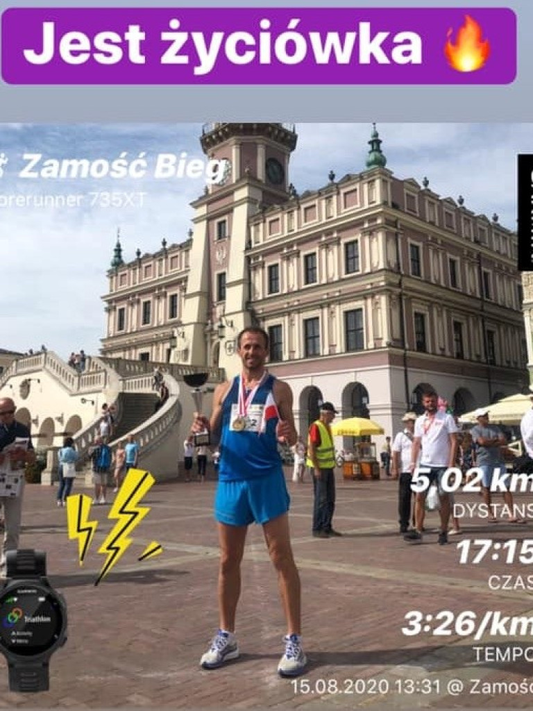 Nasi na podium w VII Biegu Dookoła Twierdzy Zamość