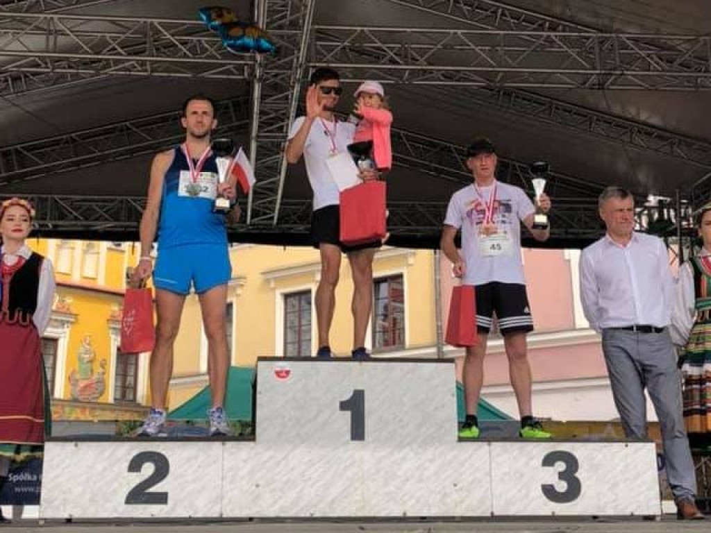 Nasi na podium w VII Biegu Dookoła Twierdzy Zamość