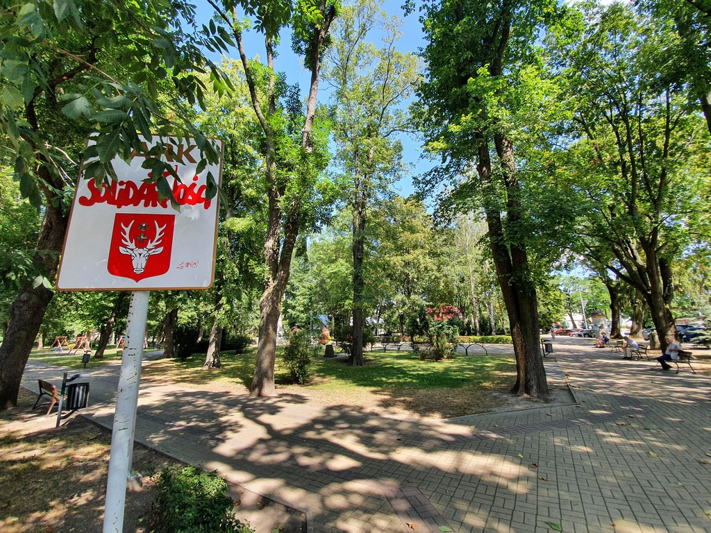 Park Solidarności w Hrubieszowie