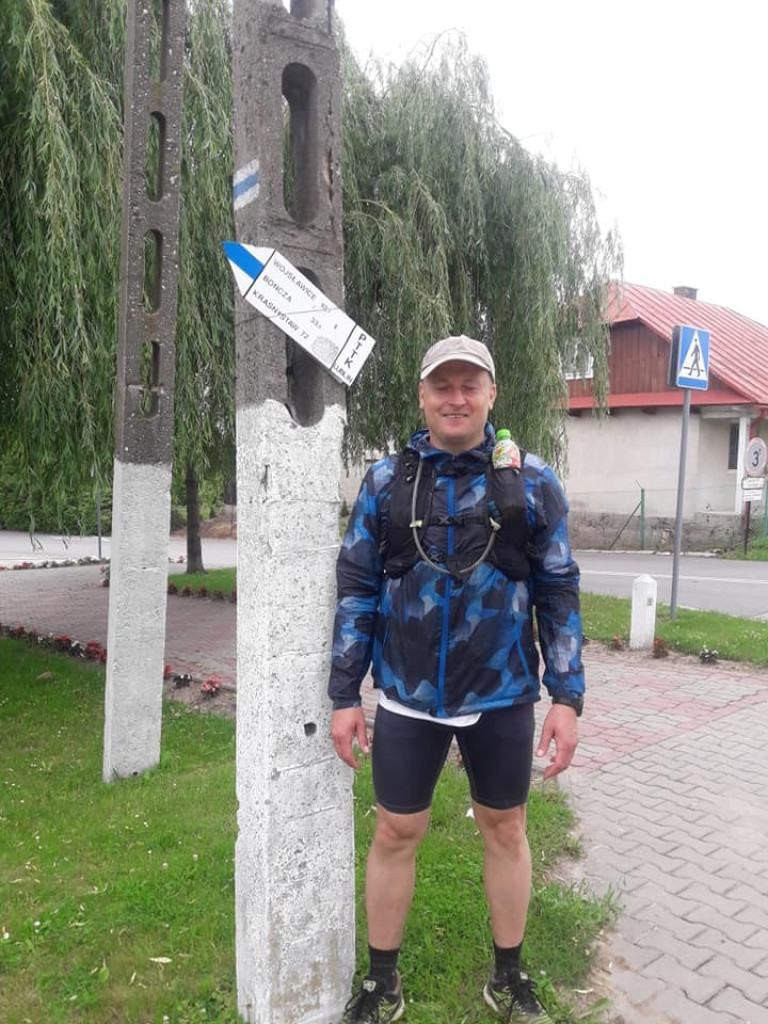 Marcin Wilkos - supermaratończyk z Uchań!