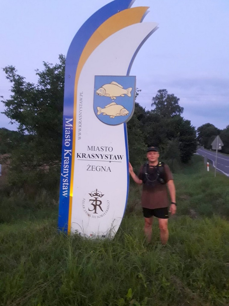 Marcin Wilkos - supermaratończyk z Uchań!