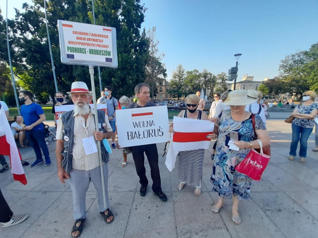Solidarni z narodem Białorusi