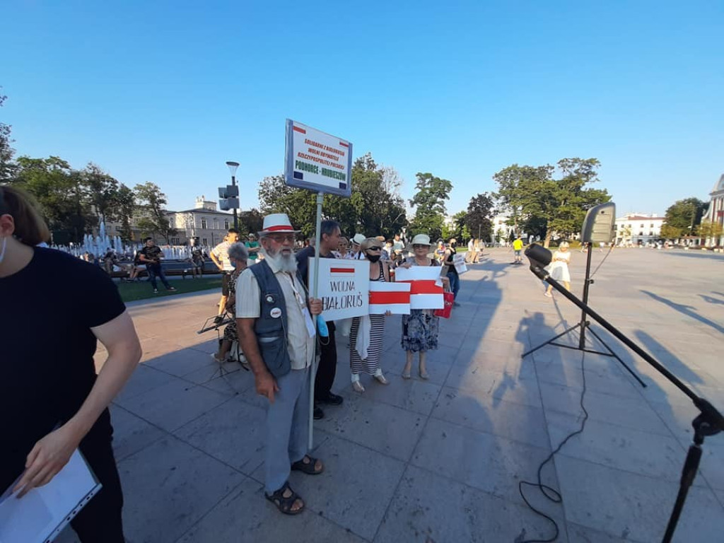 Solidarni z narodem Białorusi
