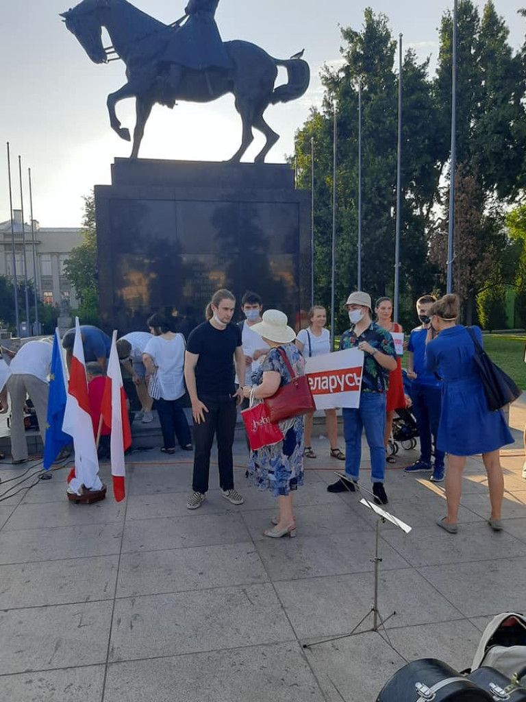 Solidarni z narodem Białorusi