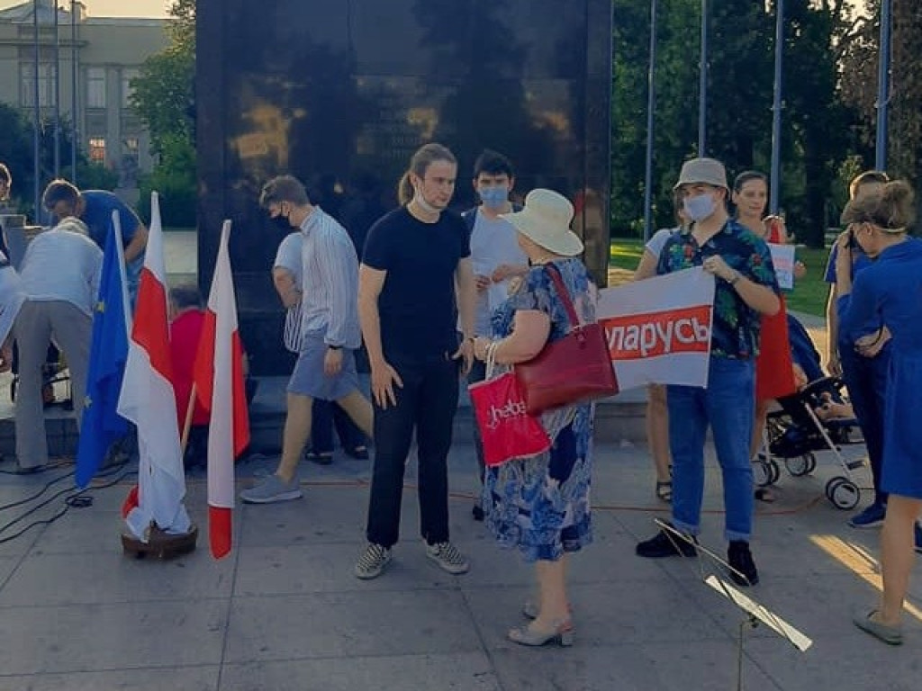 Solidarni z narodem Białorusi