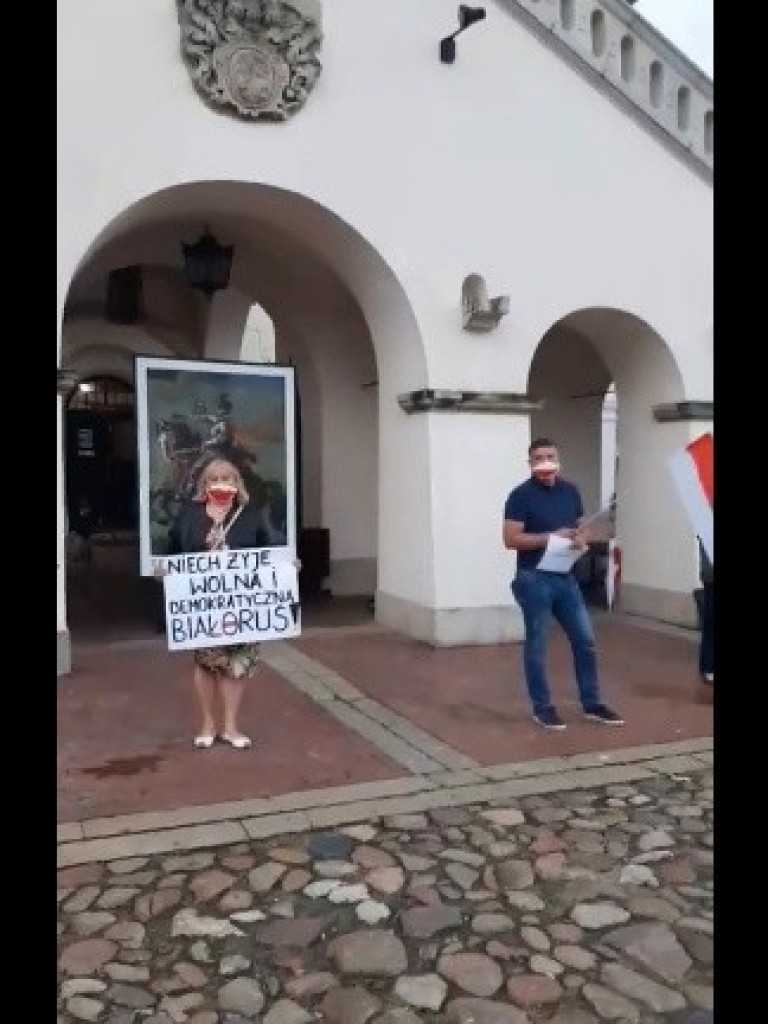 Solidarni z narodem Białorusi