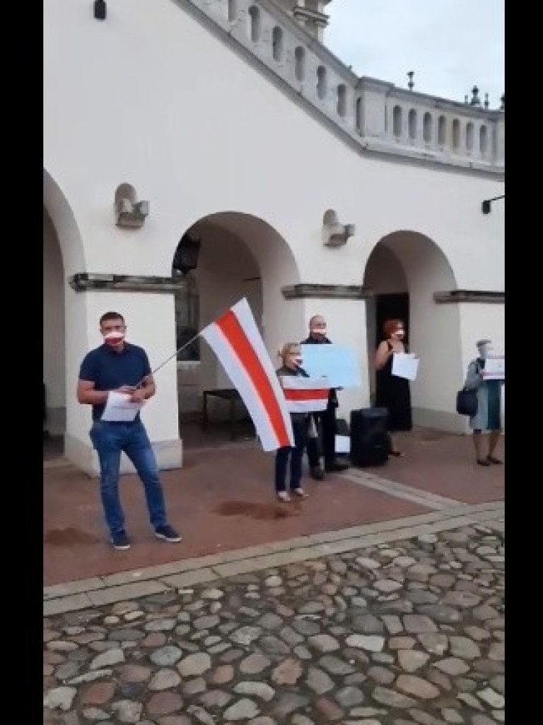 Solidarni z narodem Białorusi