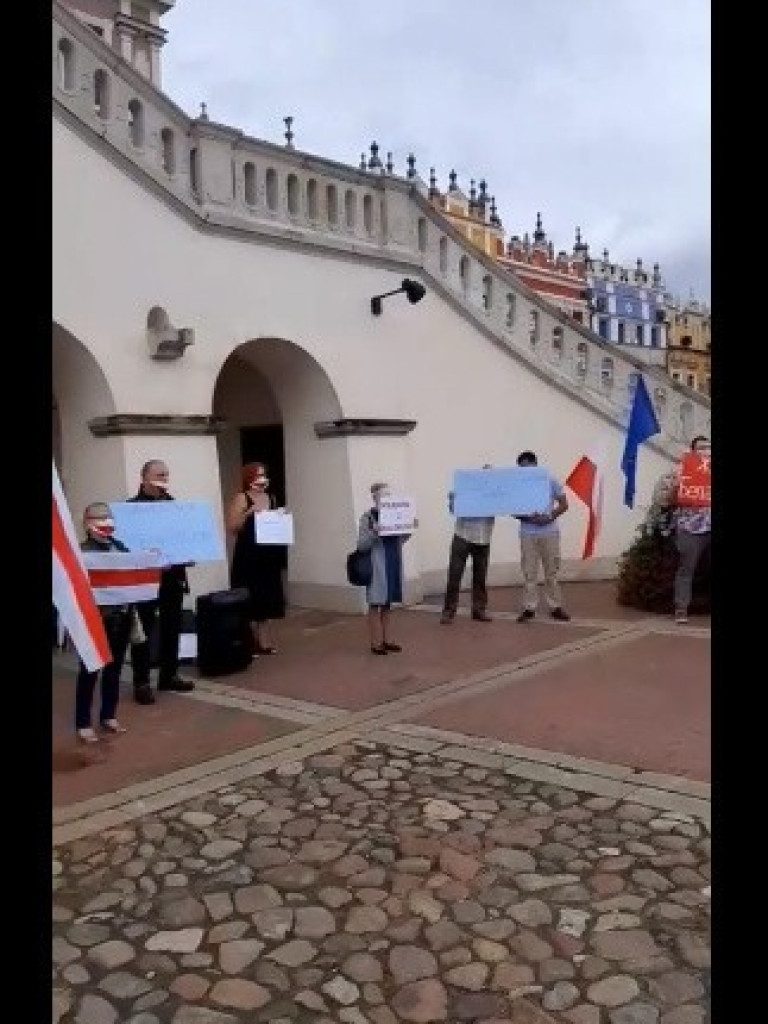 Solidarni z narodem Białorusi