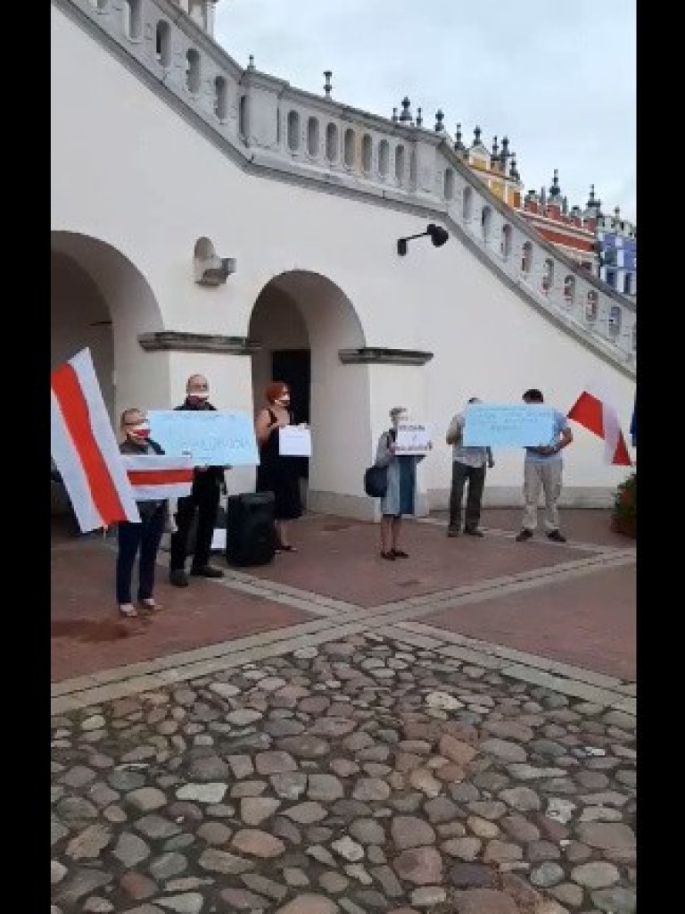 Solidarni z narodem Białorusi