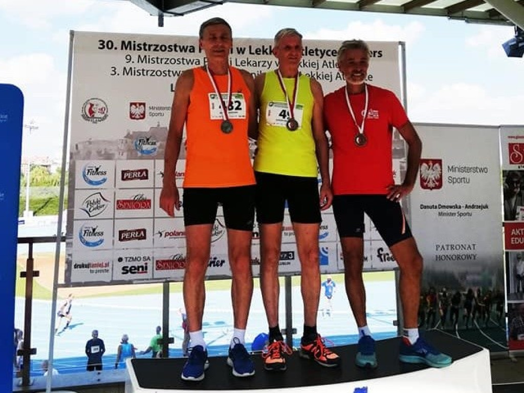 30. Mistrzostwa Polski Masters w Lekkiej Atletyce - Krzysztof Gidziński, Andrzej Ulidowski i Stanisław Marzec na podium!