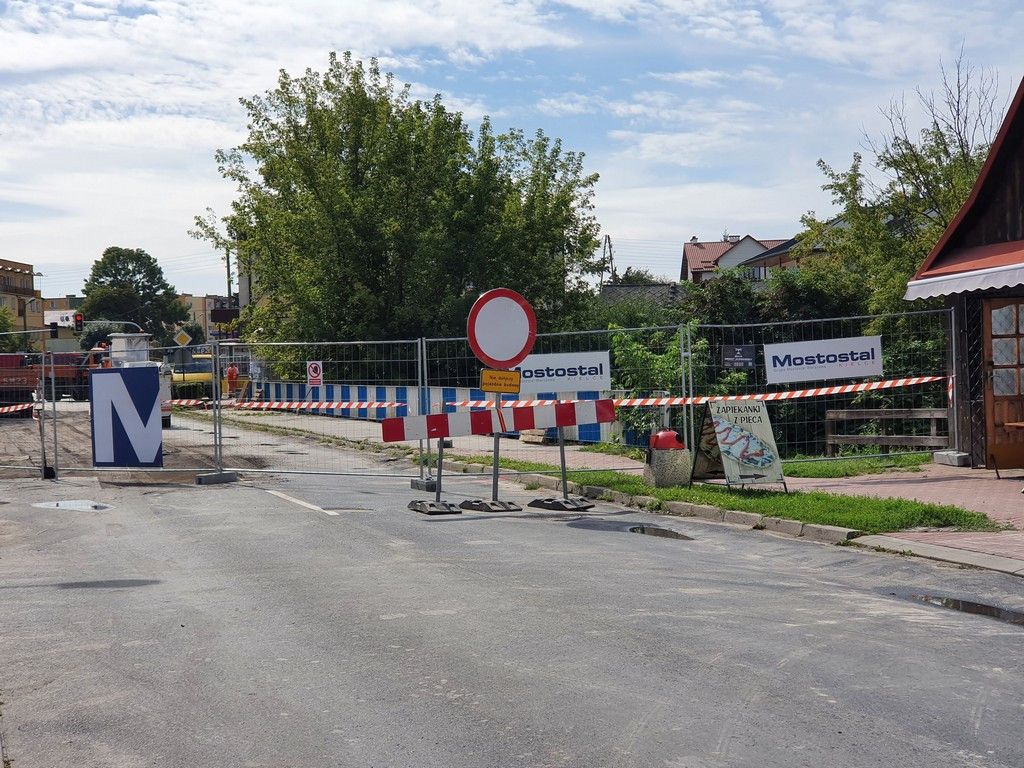 Hrubieszów: Most na Ludnej zamknięty - trwa remont
