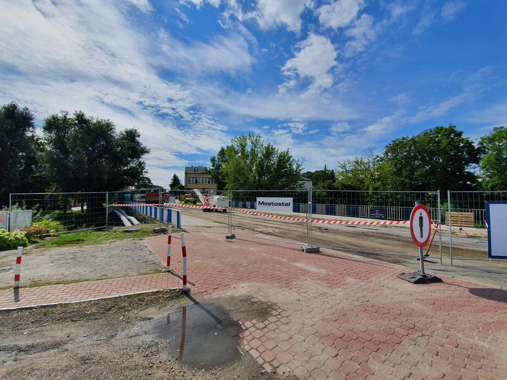 Hrubieszów: Most na Ludnej zamknięty - trwa remont