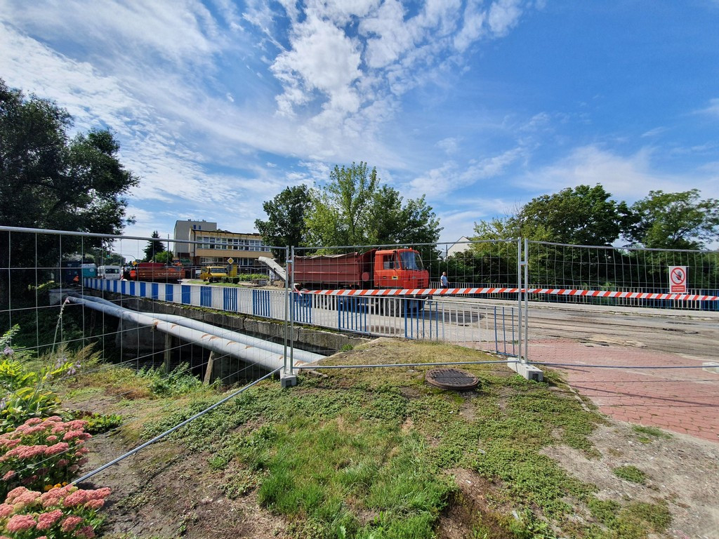 Hrubieszów: Most na Ludnej zamknięty - trwa remont