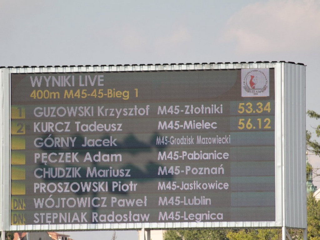 30. Mistrzostwa Polski Masters w Lekkiej Atletyce - Krzysztof Gidziński, Andrzej Ulidowski i Stanisław Marzec na podium!