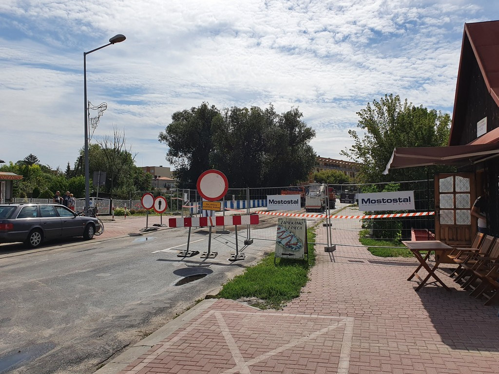 Hrubieszów: Most na Ludnej zamknięty - trwa remont
