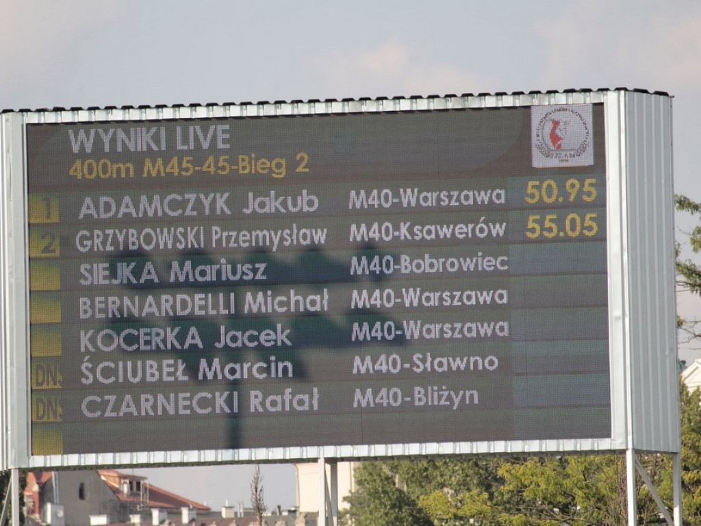 30. Mistrzostwa Polski Masters w Lekkiej Atletyce - Krzysztof Gidziński, Andrzej Ulidowski i Stanisław Marzec na podium!