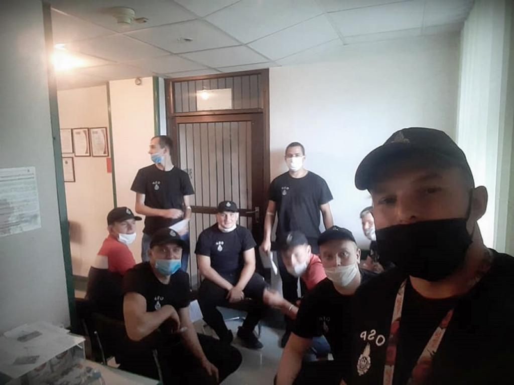 Druhowie z OSP Kobło oddali krew dla Dominika