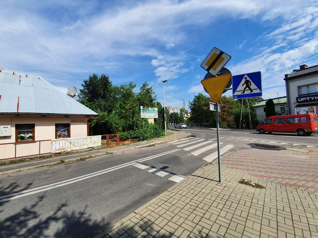 Hrubieszów: Trwa przebudowa ulicy Podzamcze