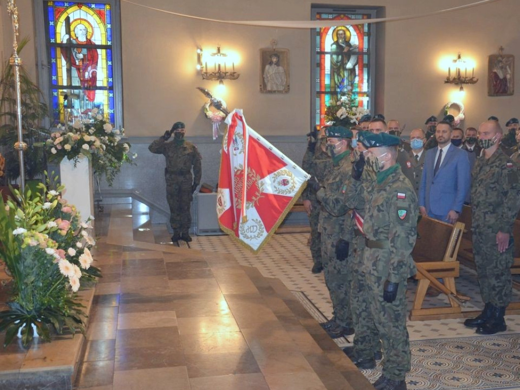 Przysięga w hrubieszowskim pułku